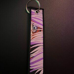 Jujustu Kaisen, Gojo Wristlet Lanyard Keychain Accessory, Embroidered